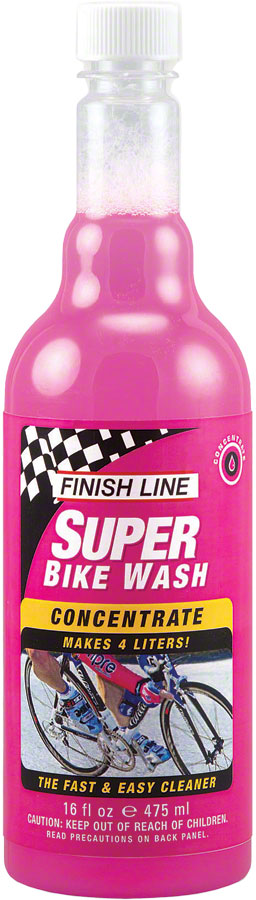 Finish Line Super Bike Wash Cleaner Concentrate, 16oz (Makes 1 Gallon)