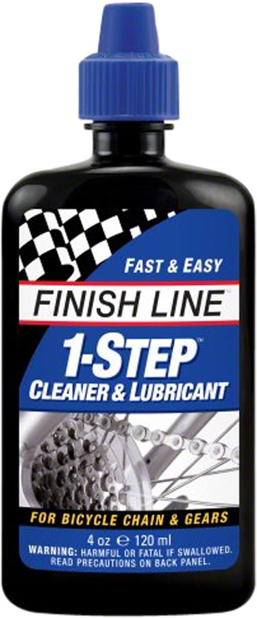 Finish Line 1-Step Cleaner and Bike Chain Lube - 4 fl oz Drip