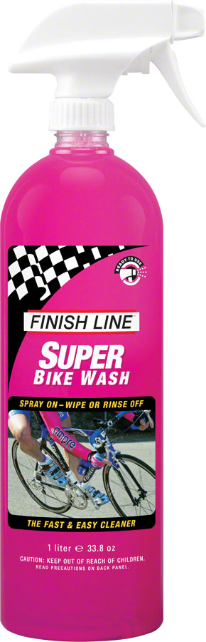 Finish Line Super Bike Wash Cleaner, 34 oz Hand Spray Bottle






