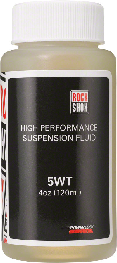 RockShox Suspension Oil, 5wt, 120ml Bottle, Fork Damper 