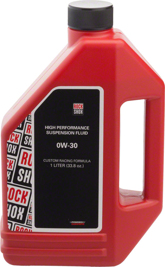 RockShox Suspension Oil 0W-30, 1 Liter Bottle, Pike/LyrikB1/Yari Lower Legs 