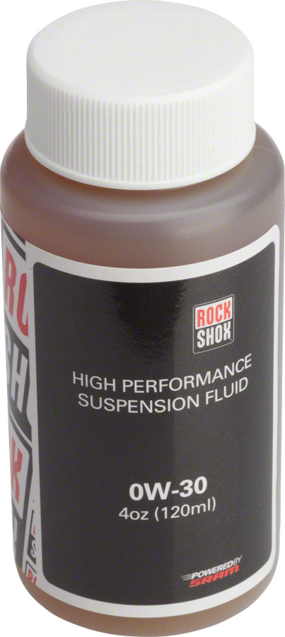 RockShox Suspension Oil, 0W-30, 120ml Bottle, Pike/Lyrik B1/Yari Lower Legs 