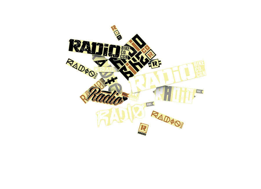 Radio Sticker Pack, 15 Stickers 