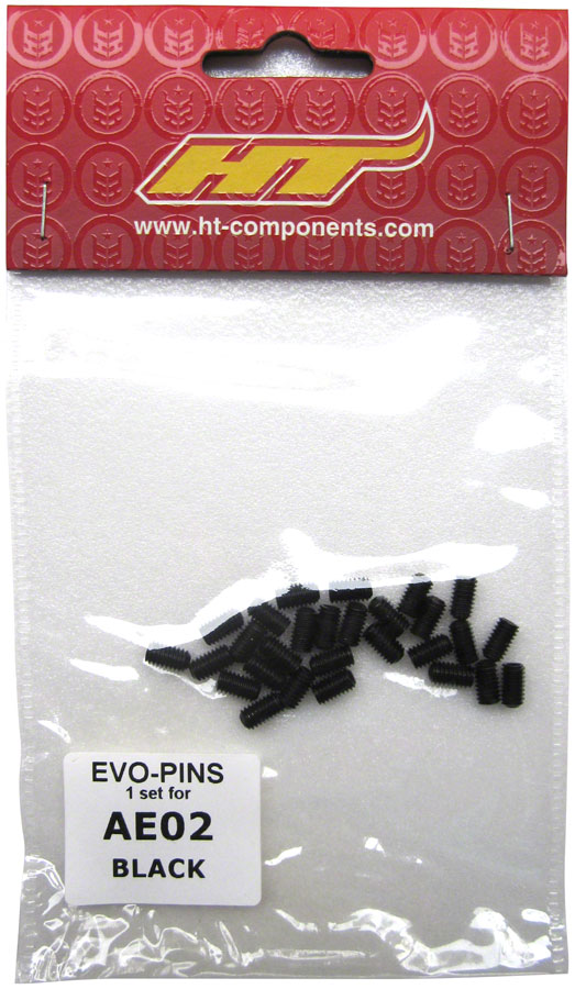 HT Components AE02(SP7) Pedal Pin Kit - Black (15%Off)