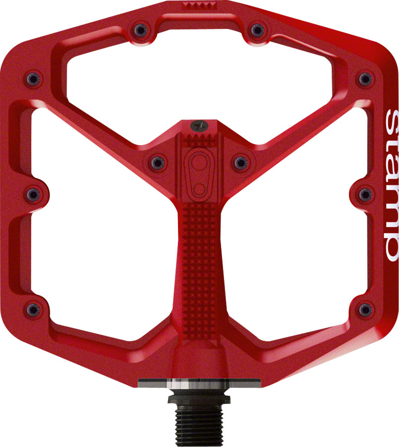 Crankbrothers Stamp 7 Pedals - Platform, Aluminum, 9/16", Red, Large