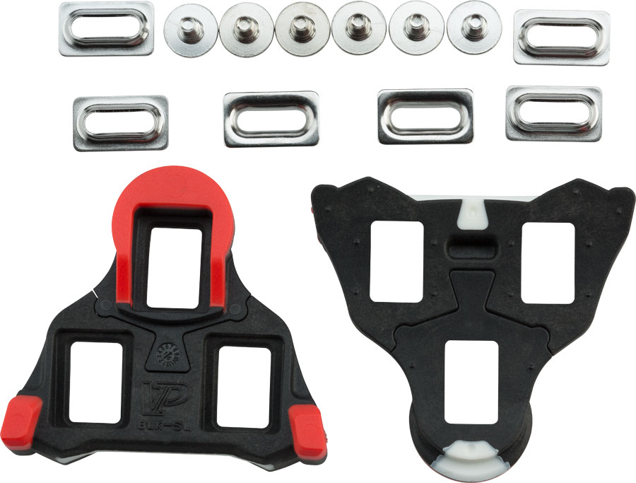 VP SL Road Cleat 0 Degree Float Black/Red 