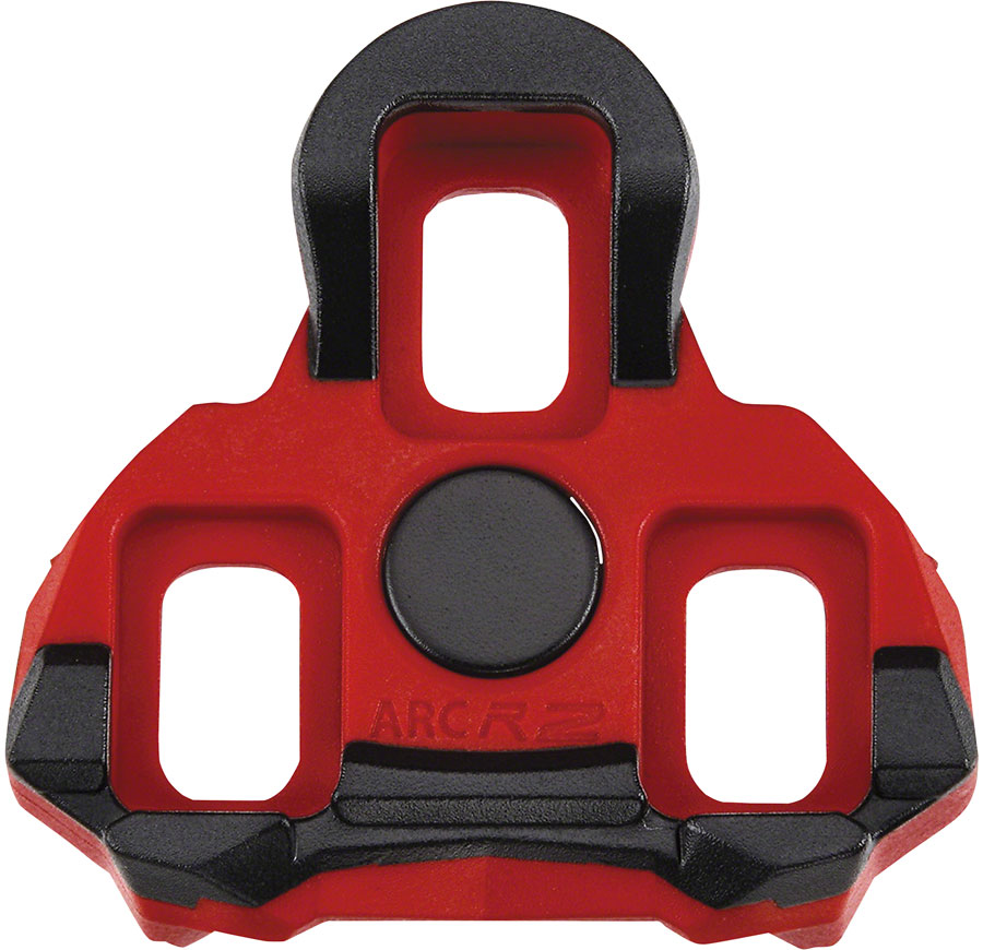 Exustar ARC R2 Look Keo Cleats, 6 Degree Red 