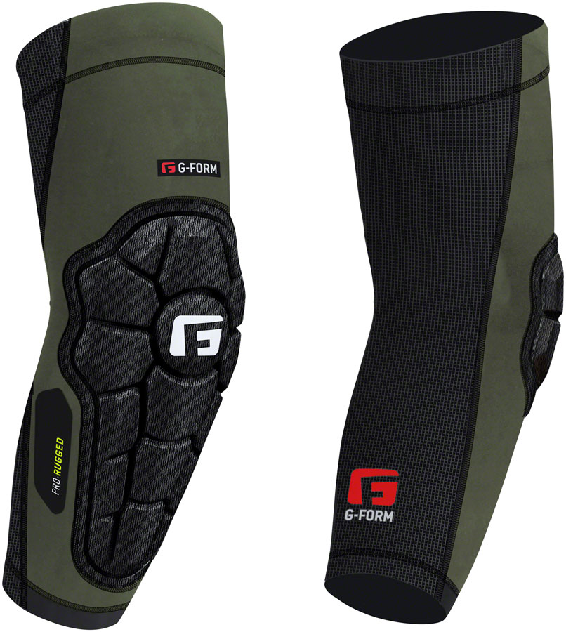 G-Form Pro Rugged Elbow Guards - Army Green, X-Small 