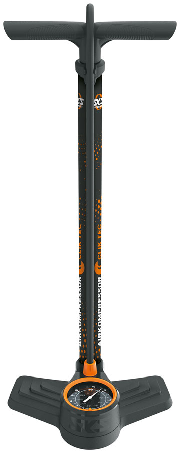 SKS Airkompressor ClikTek 10.0 Floor Pump - 144 PSI,  900mm Hose, 80mm Gauge