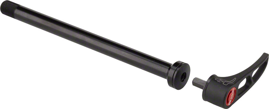 DT Swiss RWS MTB Rear Thru Axle - 12 x 142mm, Overall Length 162.5mm, M12 x 1.0mm Thread Pitch, X-12 System, Plug-in Lever