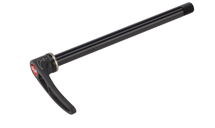 DT Swiss RWS MTB Rear Thru Axle - 12 x 142mm, Overall Length 163mm, M12 x 1.5mm Thread Pitch, Flat Washer, Plug-in Lever