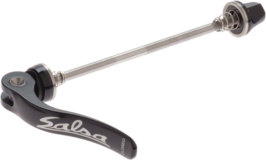 Salsa Front Stainless Flip-Off Skewer Black 