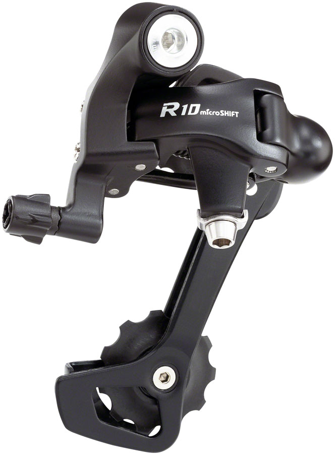 microSHIFT R10 Rear Derailleur - 10 Speed, Long Cage, Shimano Compatible, Black






