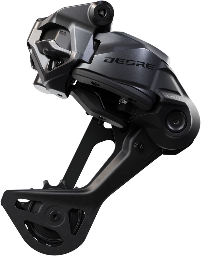 Shimano Deore RD-M6260-12 Di2 Rear Derailleur - 12-Speed, Long Cage, Shadow ES, Wired Power, For E-Bike Only, Black/Gray