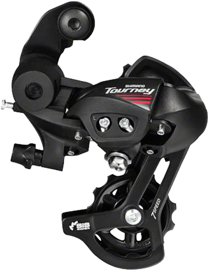 Shimano Tourney RD-A070 Rear Derailleur - 7 Speed, Short Cage, Black, Shimano Rear Direct Mount 