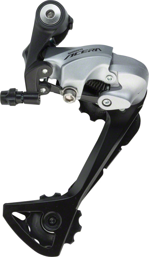 Shimano Acera RD-T3000-SGS Rear Derailleur - 9 Speed, Long Cage, Silver