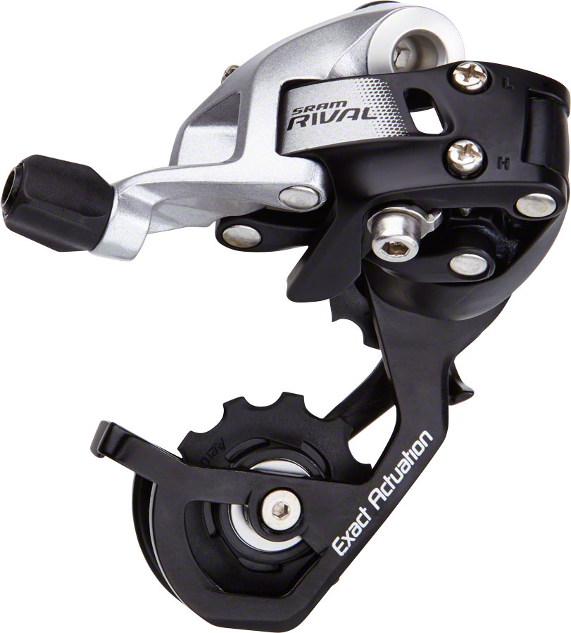 SRAM Rival 22 Rear Derailleur - 11 Speed, Short Cage, Black/Silver