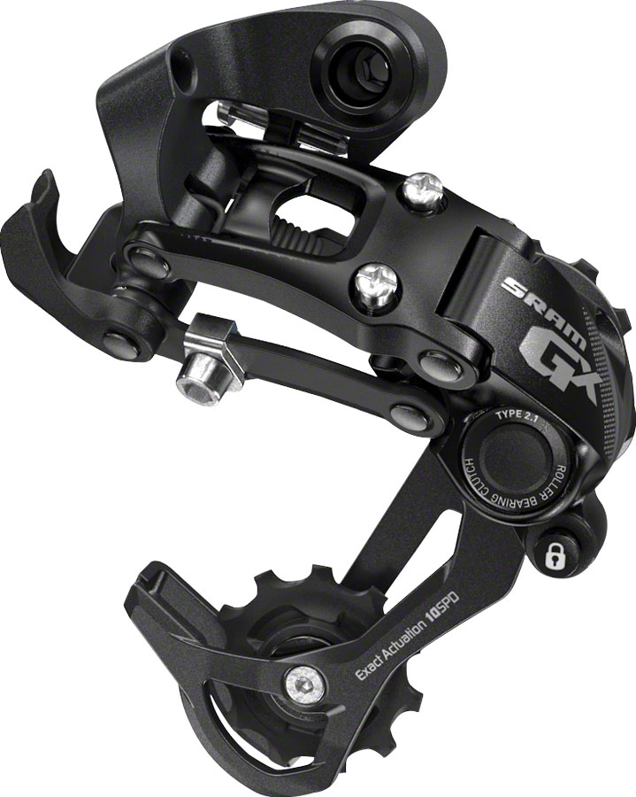 SRAM GX Rear Derailleur - 10 Speed, Medium Cage, Black 