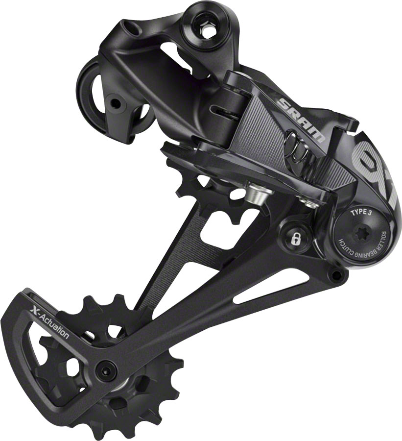 SRAM EX1 Rear Derailleur - 8 Speed, Long Cage, Black 