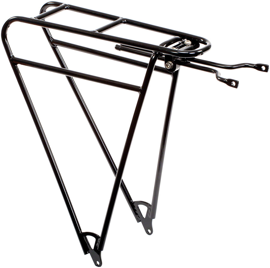 Pelago Commuter Rear Rack: Black Stainless Steel 