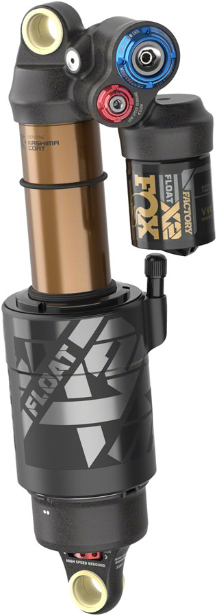 FOX FLOAT X2 Factory Rear Shock - Standard, 10.5 x 3.5", H/LSC, H/LSR, Kashima Coat 