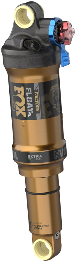 FOX FLOAT SL Factory Rear Shock - Metric, 190 x 42.5 mm, 3-Postion Lever, EVOL SV, Kashima Coat 