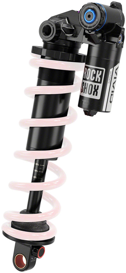 RockShox Vivid Coil Ultimate RC2T Rear Shock - 205 x 60 mm, Reb 55 / Comp 30, L/O2, Standard Trunnion, C1