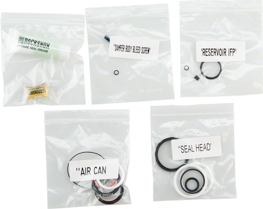 RockShox Rear Shock Service Kit - 200 Hour/1 Year, Super Deluxe A1-B2 (2017+) (7%Off)