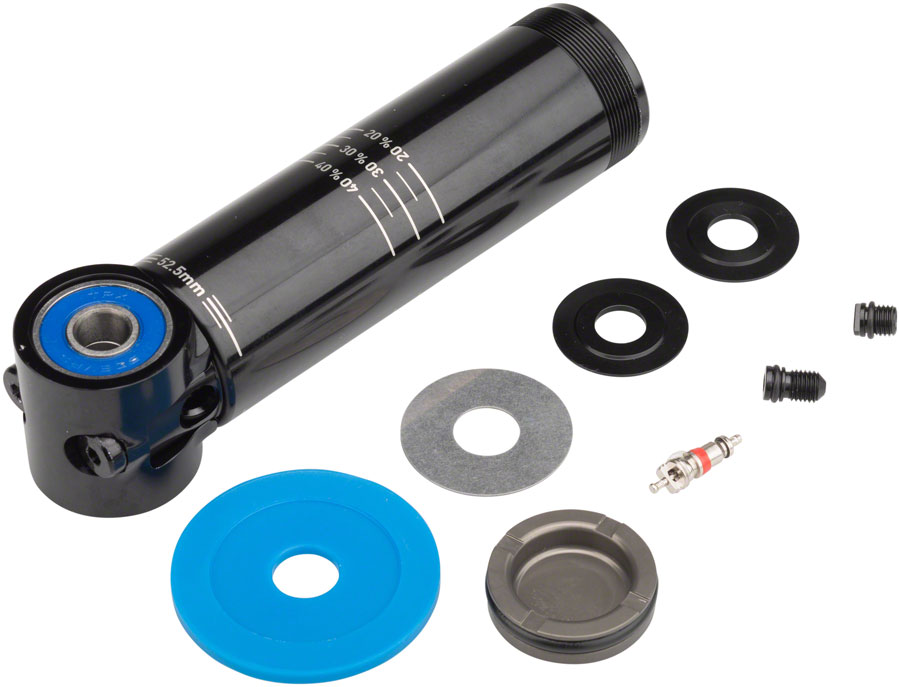RockShox Rear Shock Damper Body IFP - Bearing Eyelet, 57.5mm stroke (65mm plus 7.5mm Travel Spacer), Deluxe (A1), Super Deluxe (A1), Fast Bl (5%Off)