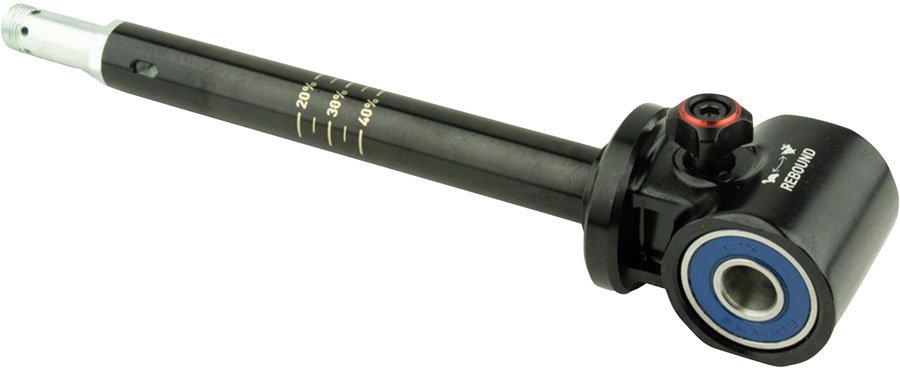 RockShox Rear Shock Damper Shaft Assembly - Super Deluxe Coil, Bearing Shaft Eyelet 60mm, A1-A2 