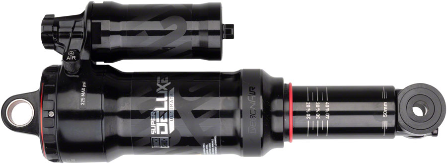 RockShox Super Deluxe Ultimate RCT Rear Shock - DebonAir, 210 x 50mm, Bearing Mount, Fits 2017-Current Yeti SB5, B1 