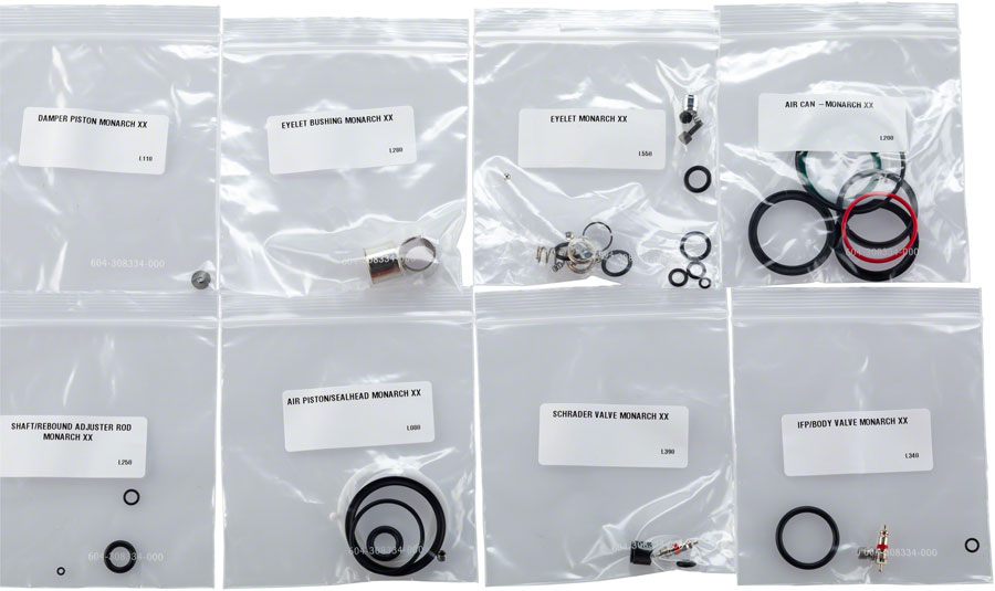 RockShox Rear Shock Service Kit - Monarch XX (2012-13) (5%Off)