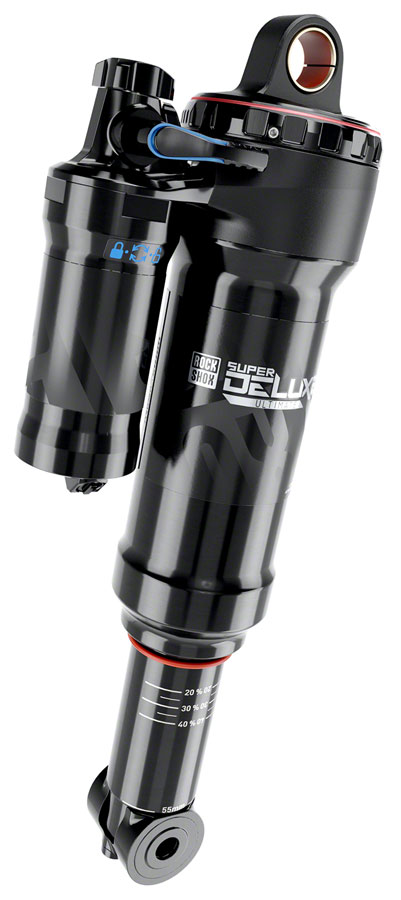 RockShox SuperDeluxe Ultimate RCT Rear Shock - DebonAir, 230 x 57.5, Bearing Mount, Fits Megatower 2019+ B2 