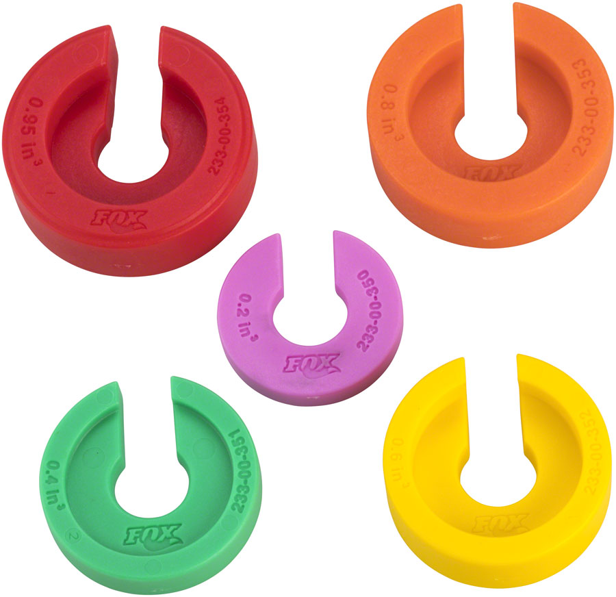 FOX Volume Spacers - Float CTD/DPS 2013+, 9mm Shaft, Assorted Kit 