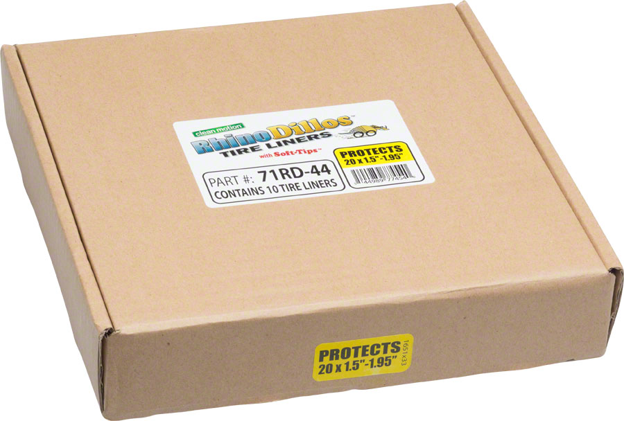 Rhinodillos Tire Liner: 20 x 1.5-1.95, Packaged in Bulk Box of 10