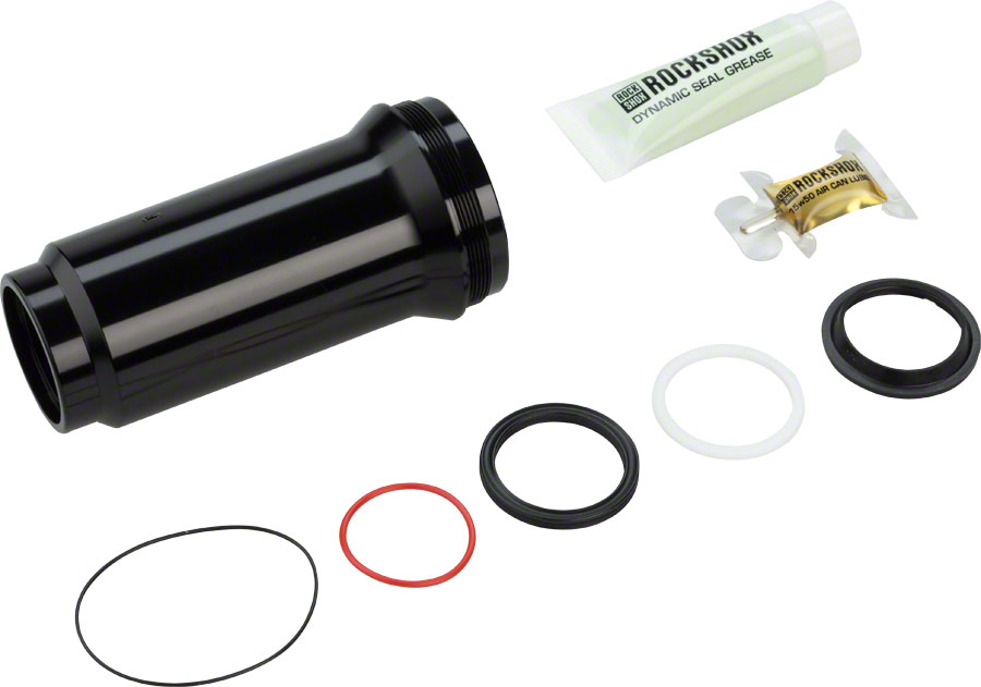 RockShox Rear Shock Air Can Assembly - Solo Air, 185/210 x 47.5-55, Deluxe/Super Deluxe A1-B2 (2017+), Black (15%Off)