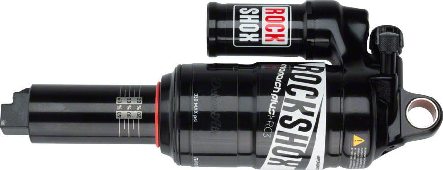 RockShox Monarch Plus RC3 Rear Shock - DebonAir, 8.50x2.25" (216x57mm), Fits 2013-2019 SBC Enduro 27.5"/29", Black, B3 (15%Off)