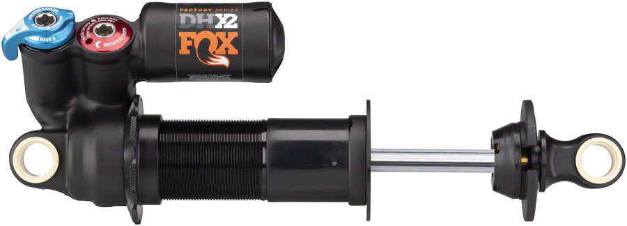 FOX DHX2 Factory Rear Shock - Metric, 210 x 50 mm, 2-Position Lever, Hard Chrome Coat