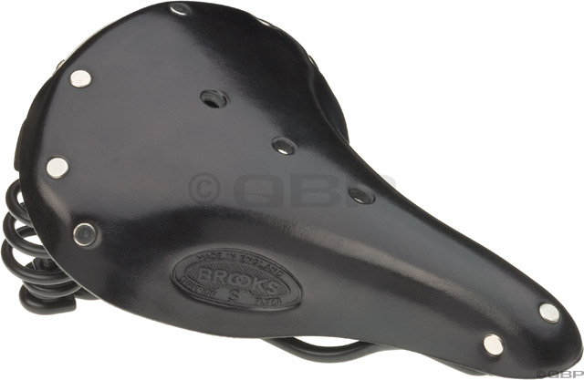 Brooks Flyer S Saddle - Steel, Black, Women's 