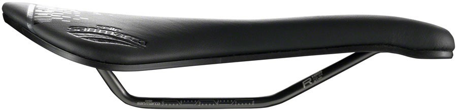 Selle San Marco Aspide Short Open-Fit Racing Saddle - Manganese, Black, Men's, Narrow 