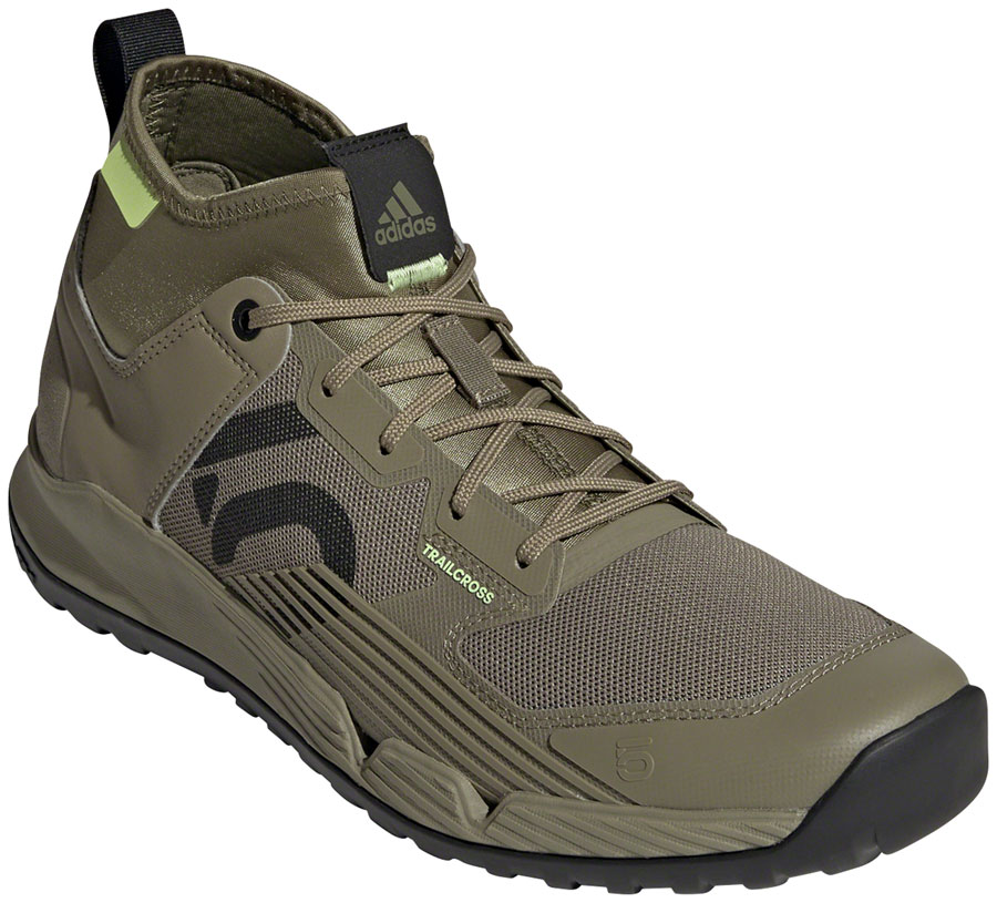 Five Ten Trailcross XT Flat Shoes - Men's, Orbit Green/Carbon/Pulse Lime, 7 
