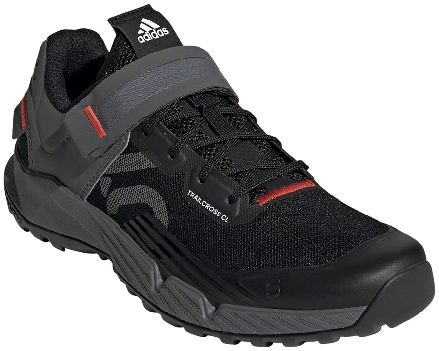 Five Ten Trailcross Mountain Clipless Shoes - Women's, Core Black/Gray Three/Red, 10 