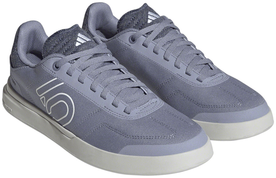 Five Ten Sleuth Deluxe Canvas Flat Shoes - Women's, Silver Violet/Ftwr White/Coral, 10