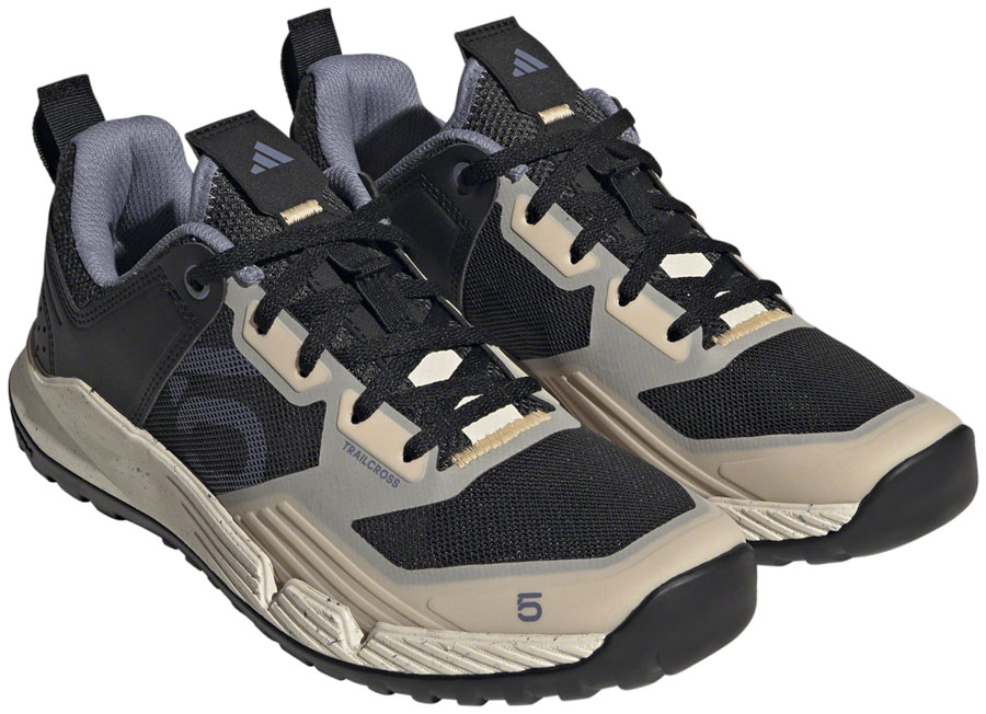 Five Ten Trailcross XT Flat Shoes - Womens, Gray Six/Silver Violet/Acid Orange, 6 