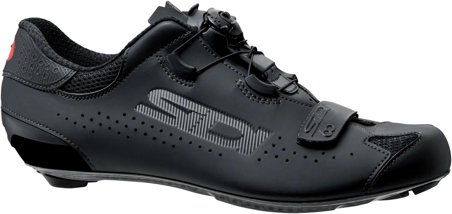 SIDI Sixty Road Shoes - Black/Black, 40 