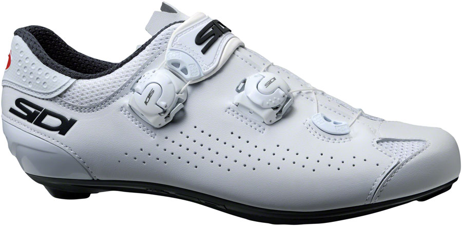Sidi Genius 10 Road Shoes - Men's, White/White, 43.5 