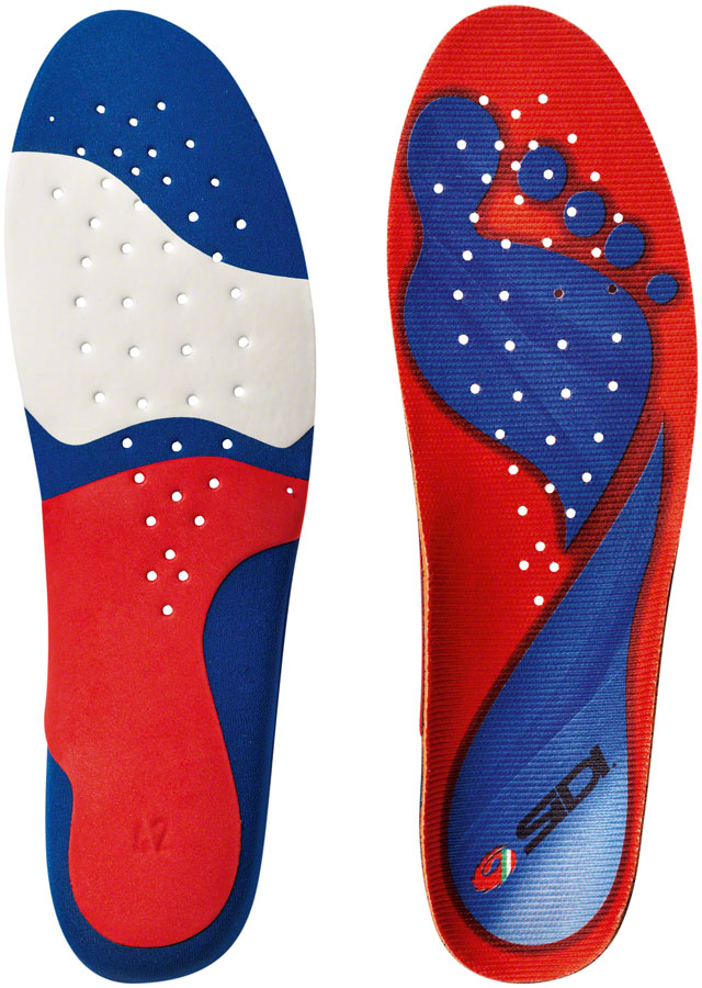 Sidi Memory Insoles - Red/Blue, 43