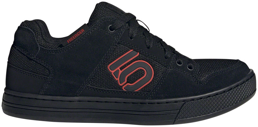 Five Ten Freerider Flat Shoes - Men's, Core Black/Red/Gray Five, 6
