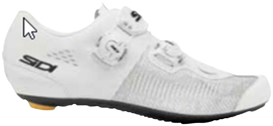 Sidi Genius 10 Knit Road Shoes - Men's, White, 40.5 