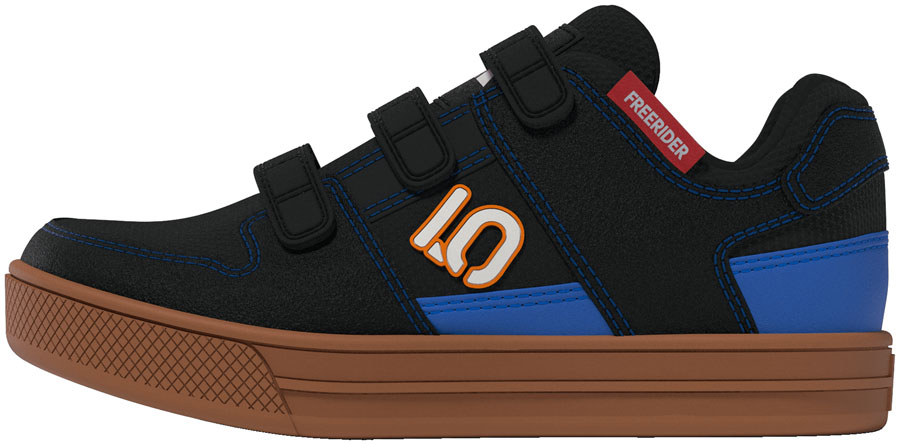 Five Ten Freerider VCS Flat Shoes - Kid's, Pure Orange/Pure Orange/Blue, 1.5